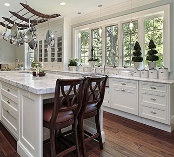 Kitchen with Beautiful Windows in Sarasota, FL